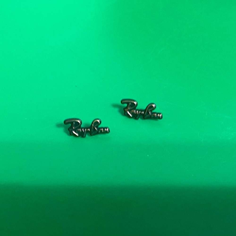 Ray-Ban Silver Trim Logo Replacement Part